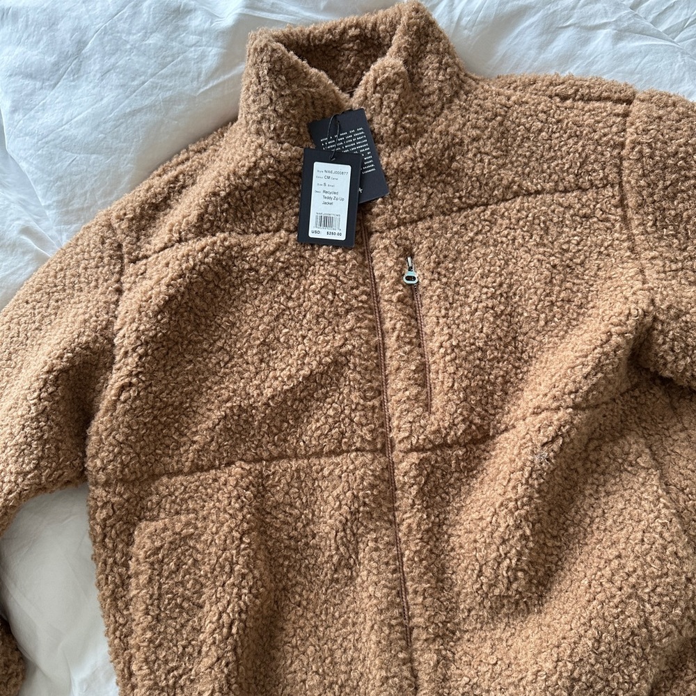 NWT Naadam Teddy Jacket